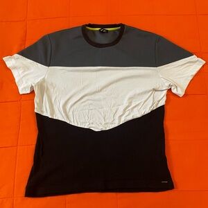 Diesel T Shirt Womens Large Designer Tee colorblock
